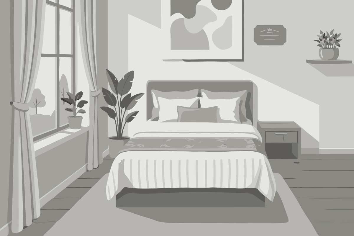 Two Connecting Rooms (3 people)